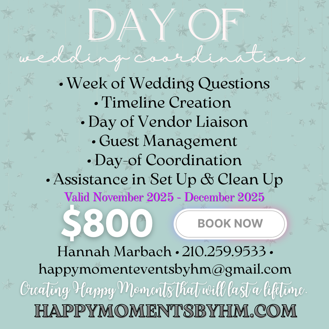 SPECIAL! Day of Coordination